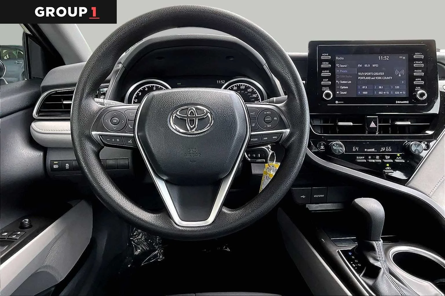 Used 2023 Midnight Black Metallic Toyota LE image 6