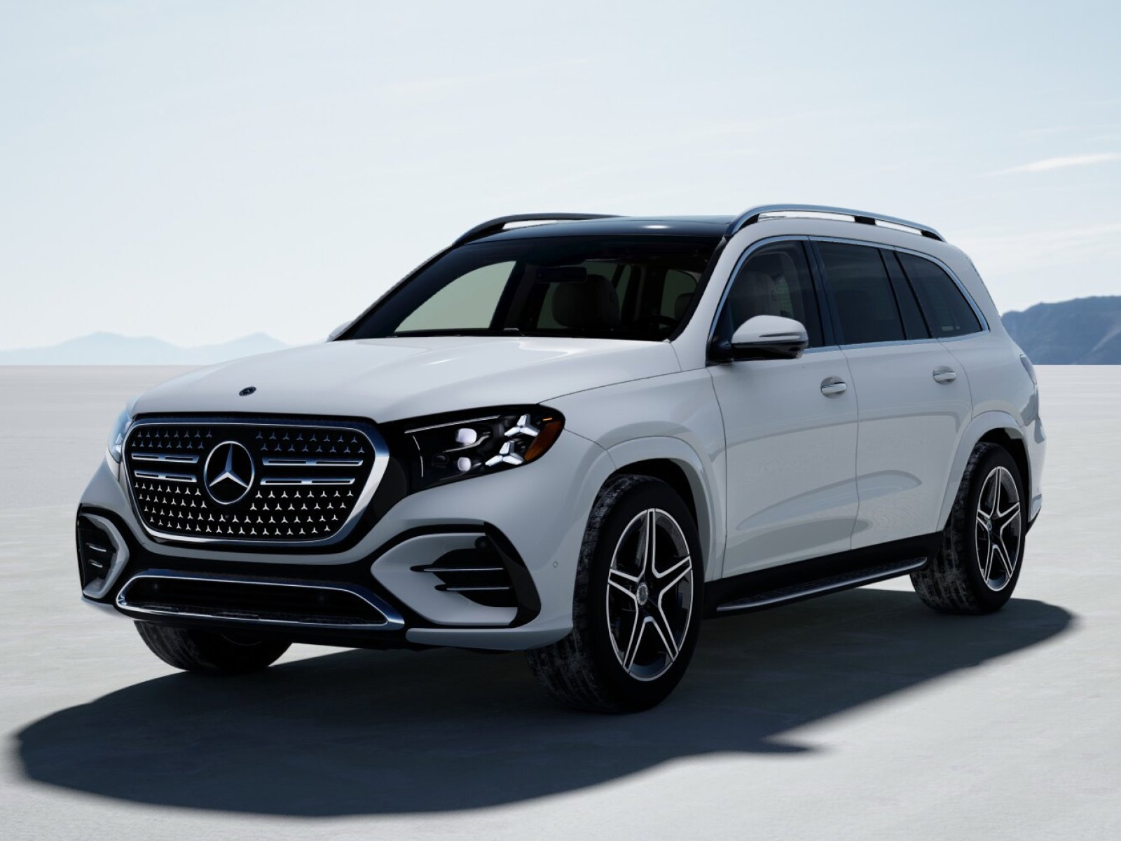New 2027 Polar White Mercedes-Benz GLS 450 image 1