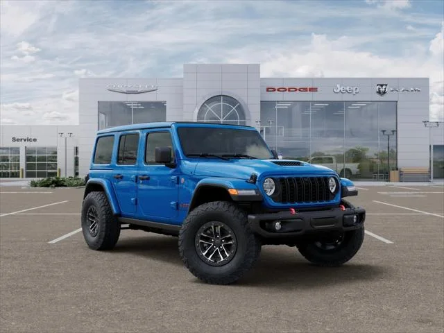 New 2026 Hydro Blue Pearl-Coat Exterior Paint Jeep Rubicon X image 31