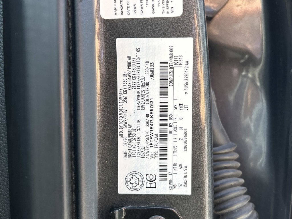 Used 2020 Gray Ford XLT image 10