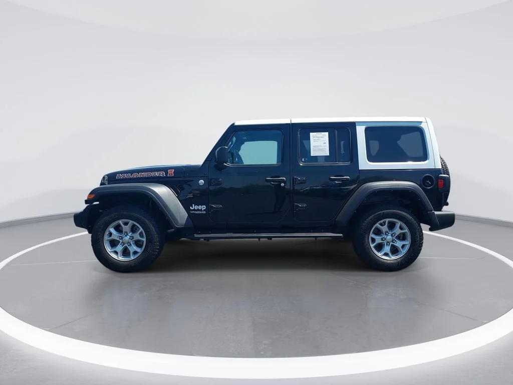 Used 2021 Black Jeep Unlimited Islander image 5