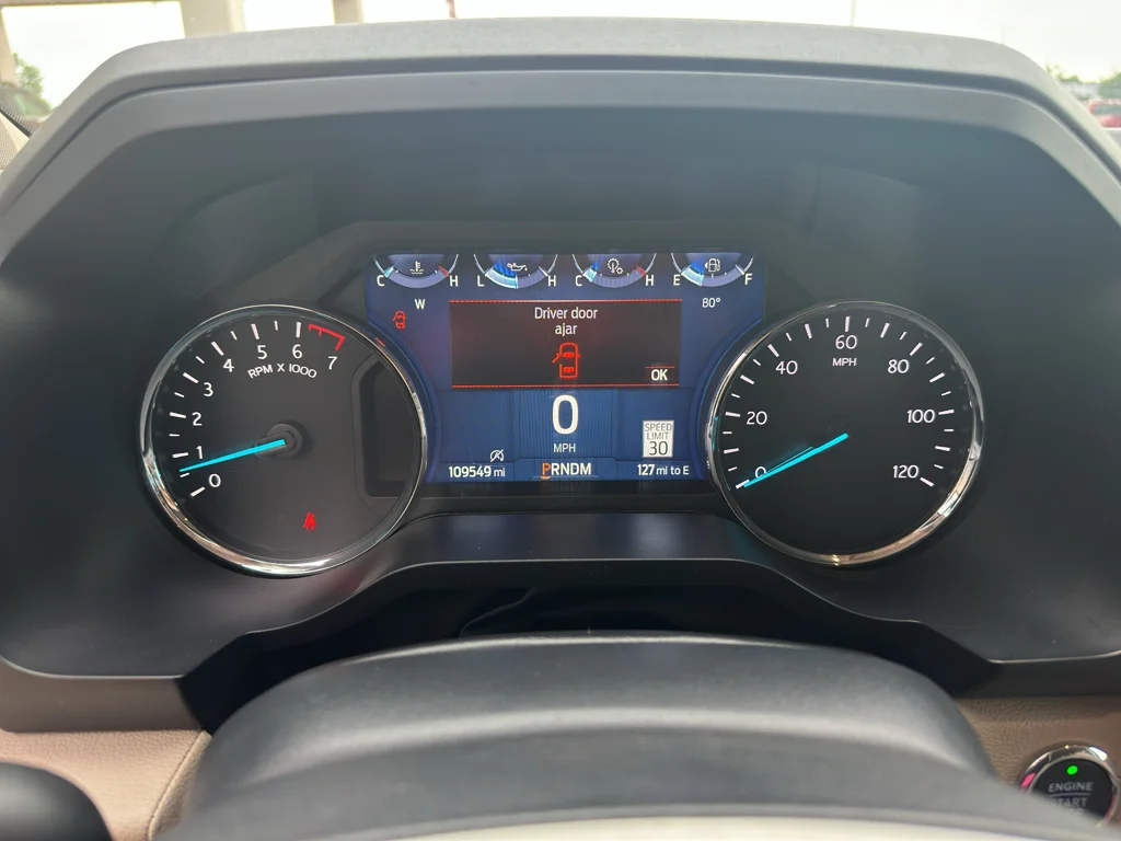 Used 2024 Agate Black Metallic Ford Limited image 9