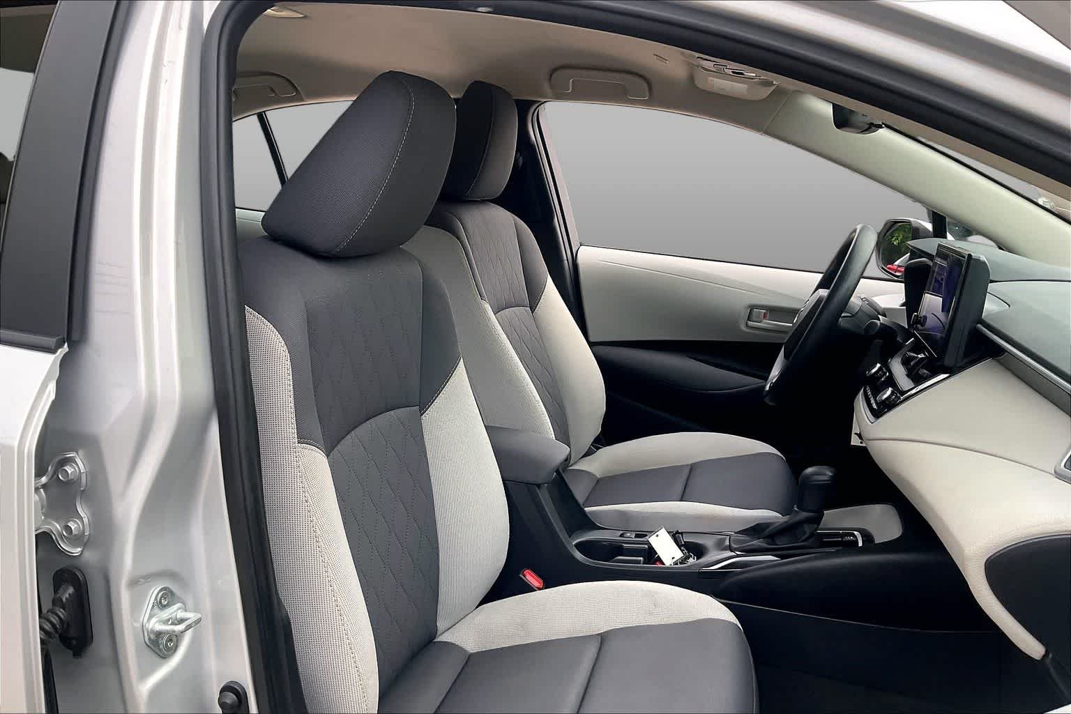 Used 2023 Classic Silver Metallic Toyota LE image 8