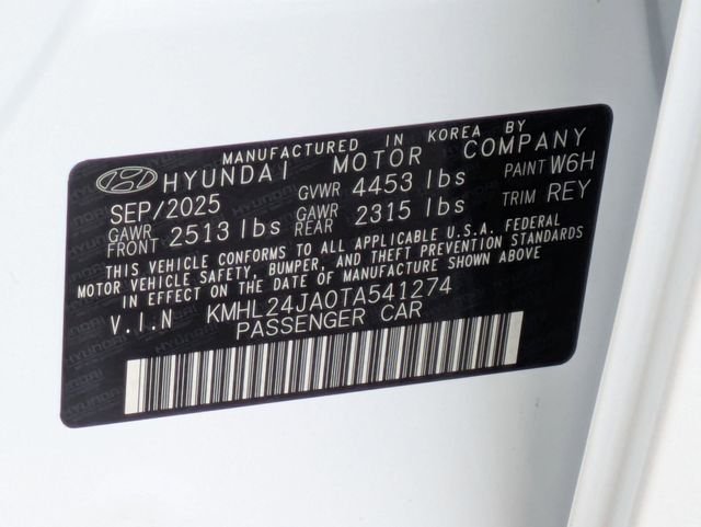 Certified Used 2026 White Hyundai SE image 22