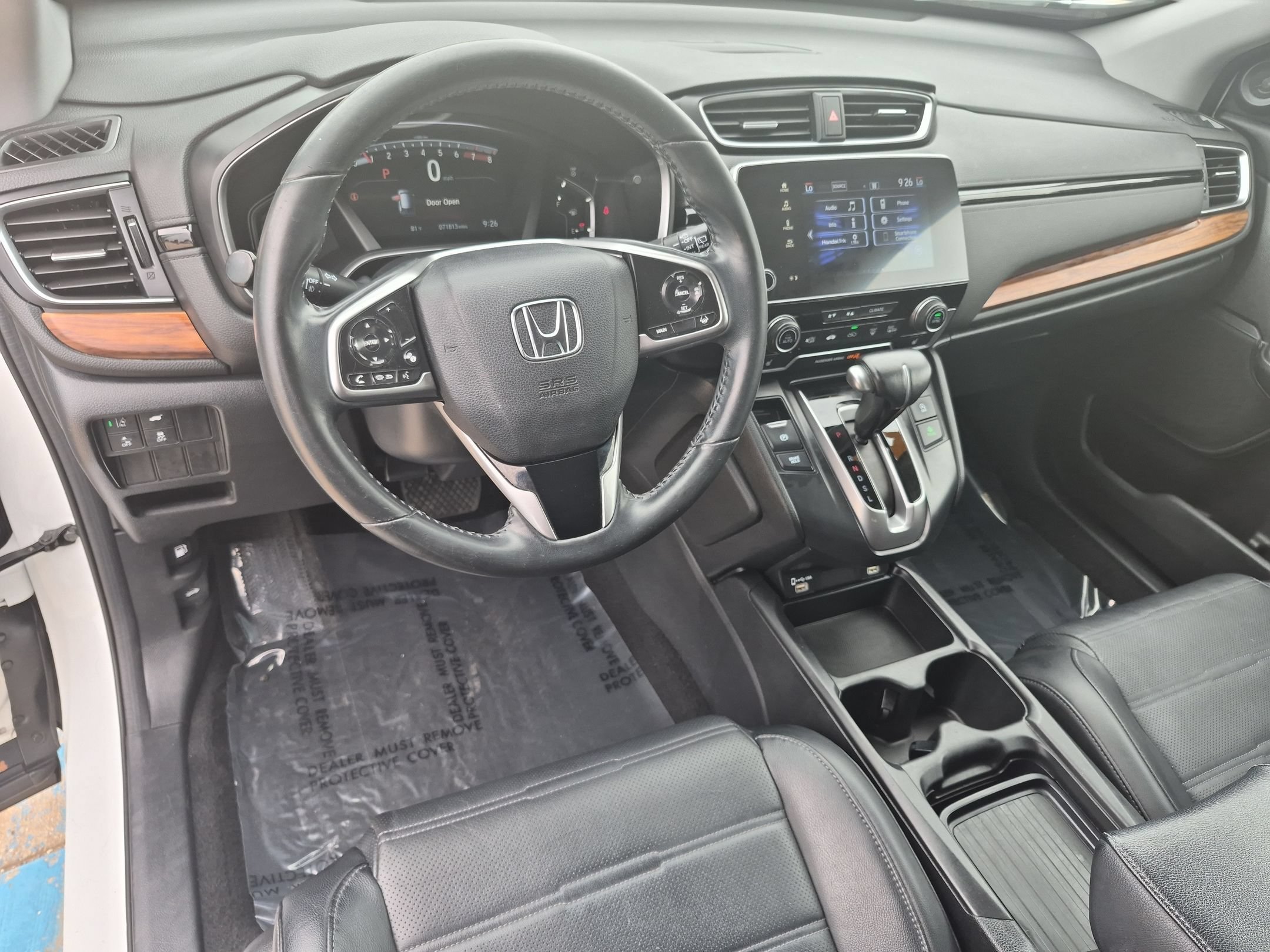 Certified Used 2020 Platinum White Pearl Honda EX-L AWD image 11