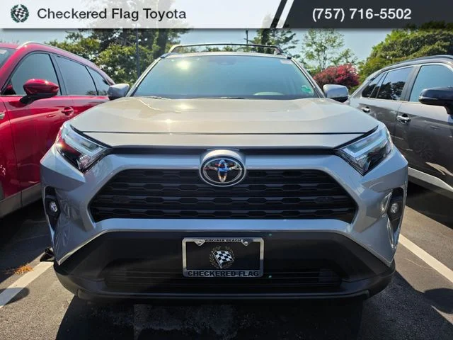 Used 2025 Silver Sky Metallic Toyota XLE Premium image 2