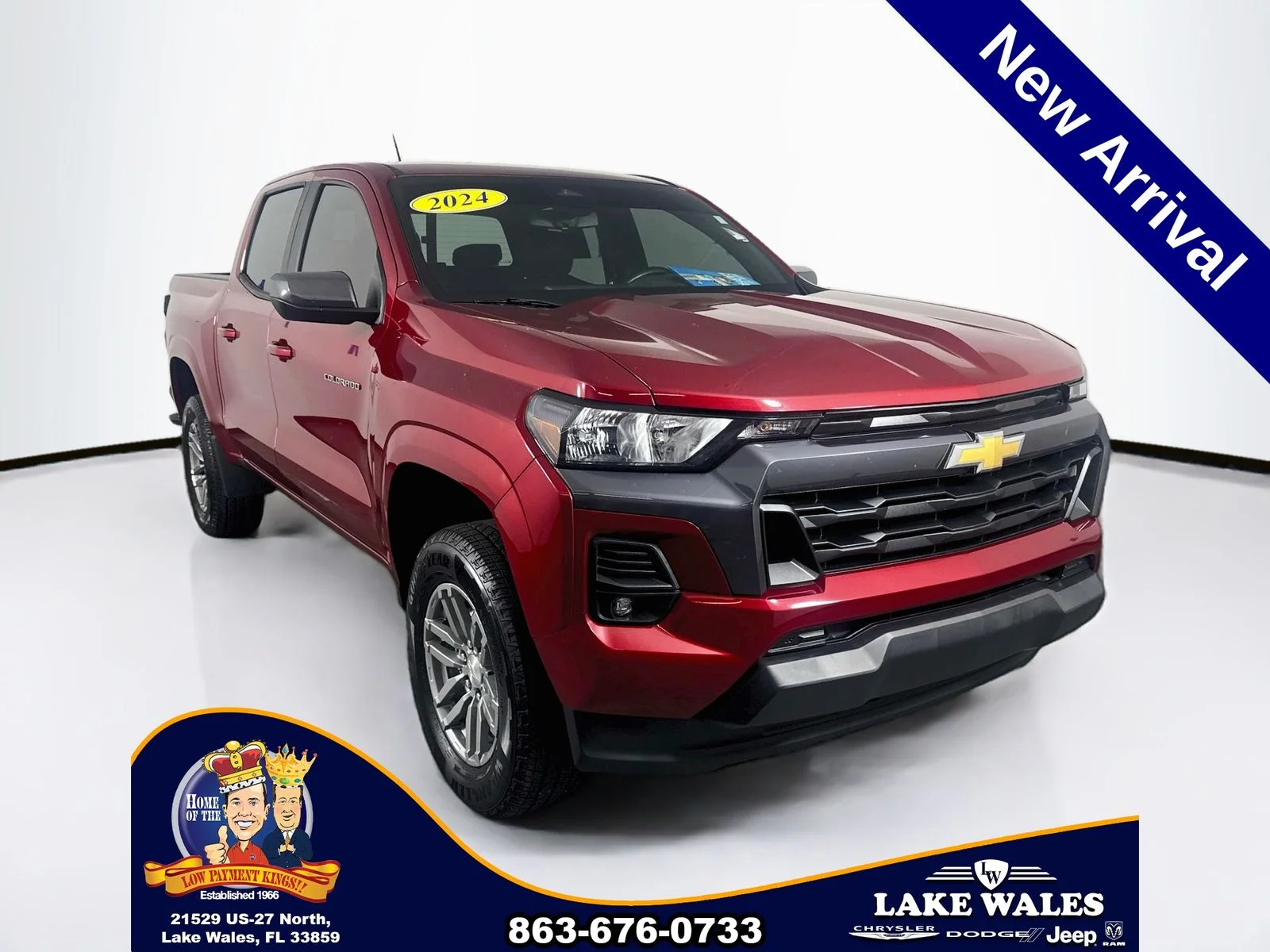 Used 2024 Red Chevrolet LT image 1