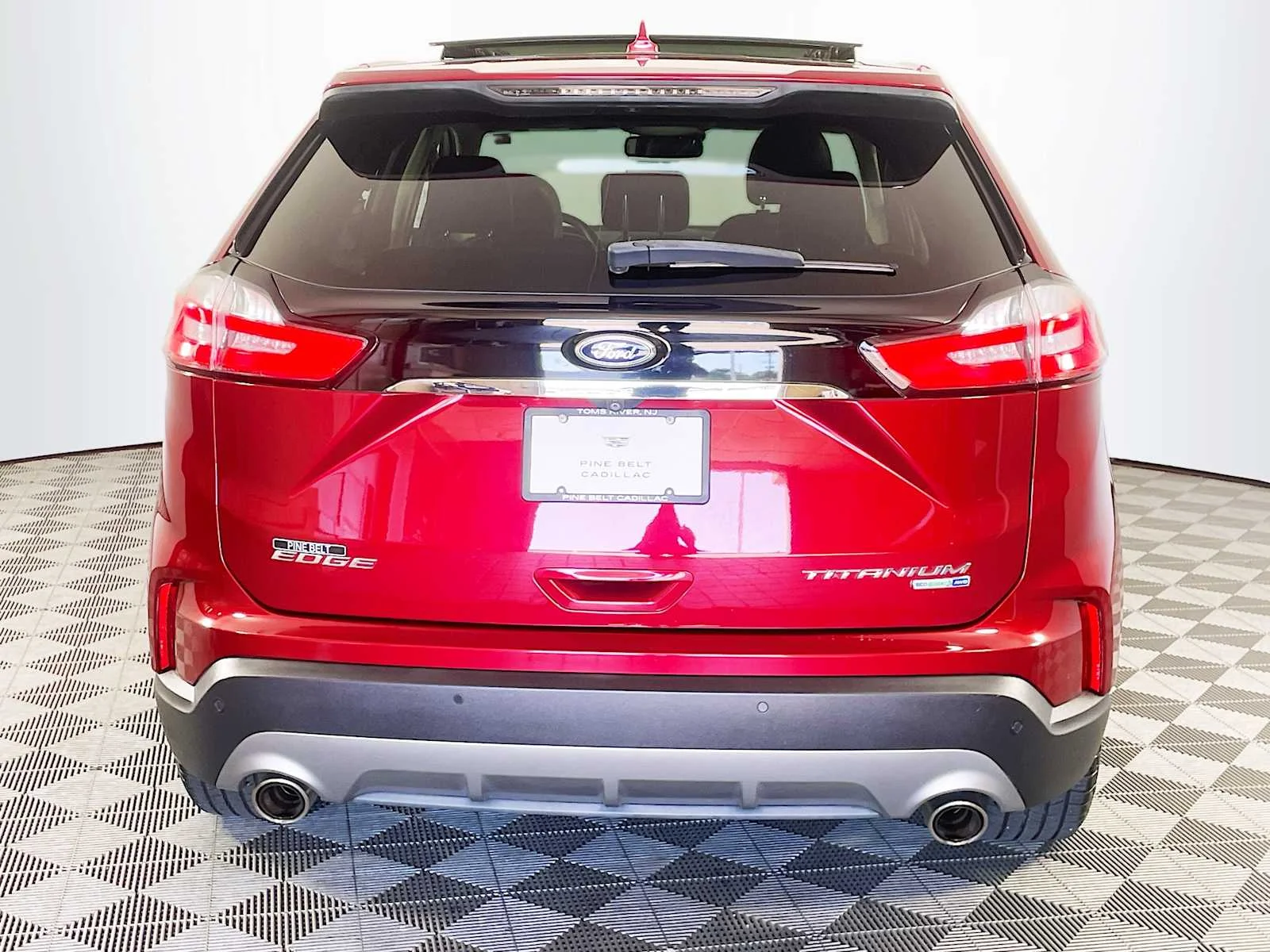 Used 2019 Ruby Red Metallic Tinted Clearcoat Ford Titanium image 5
