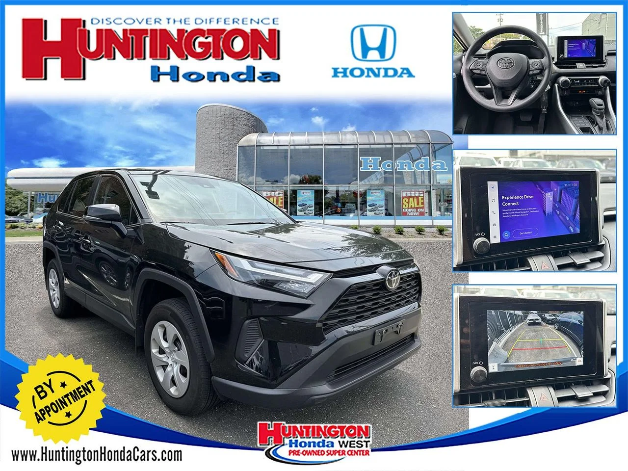 Used 2025 Midnight Black Metallic Toyota LE image 1