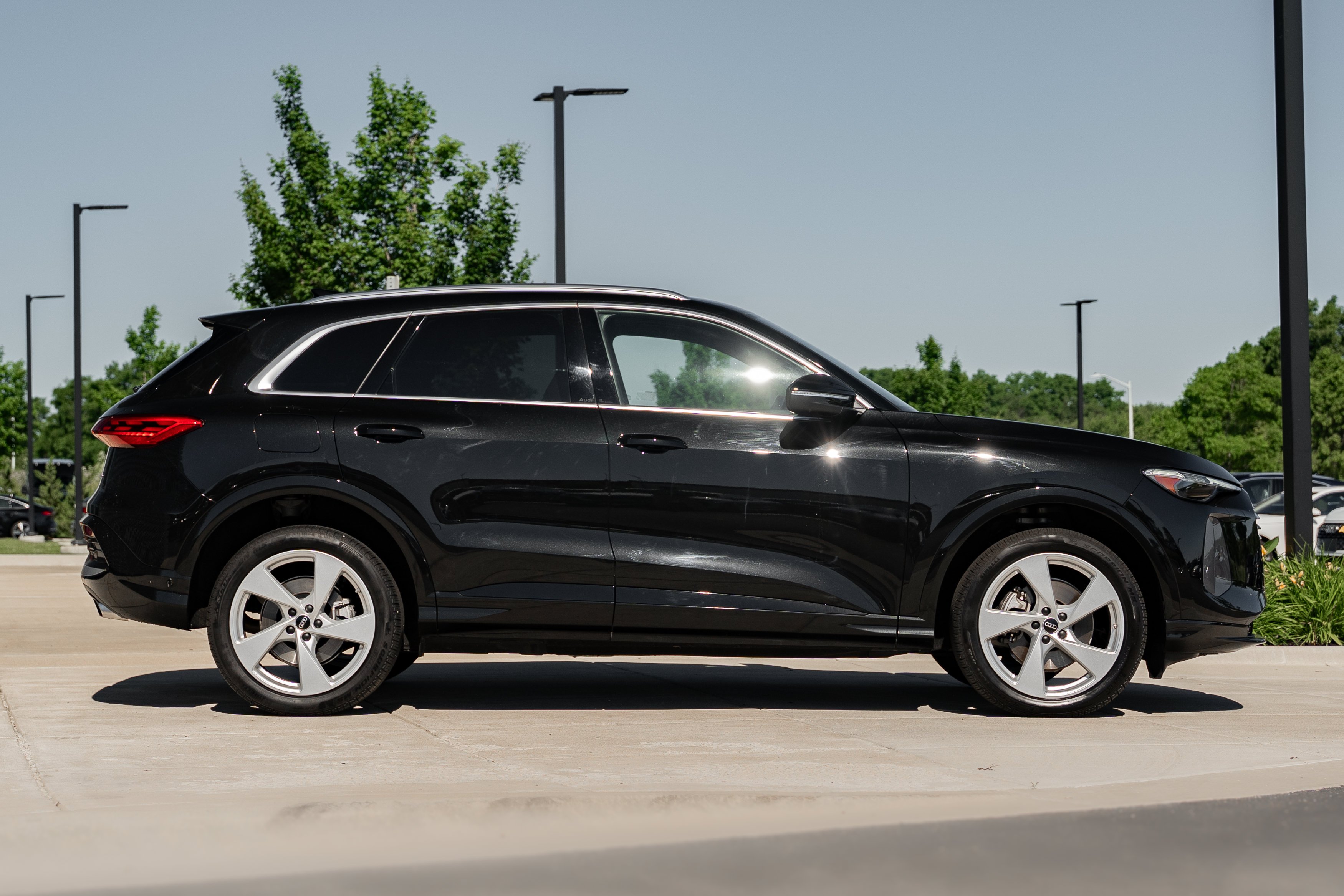 Certified Used 2025 Mythos Black Metallic Audi Premium Plus image 3