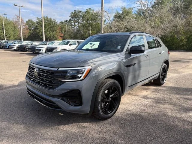 New 2026 pure gray Volkswagen 2.0T SEL R-Line Black image 3
