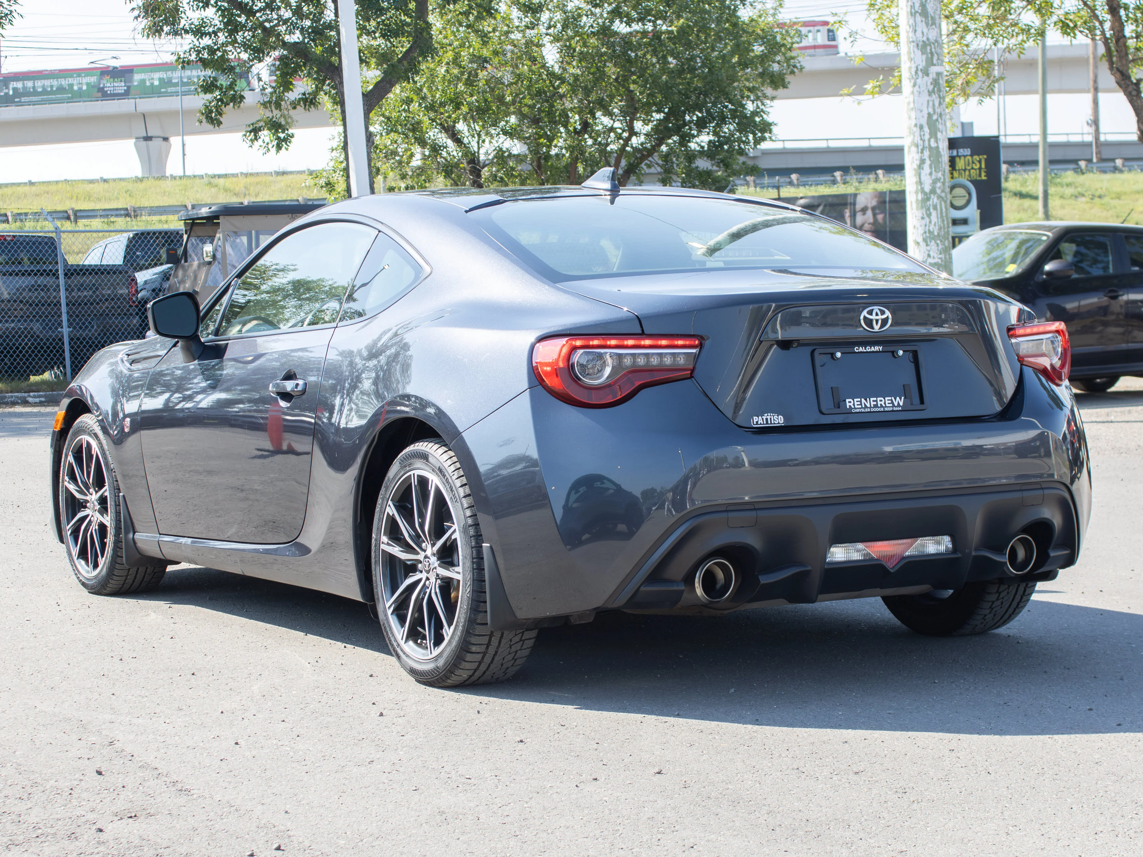 Used 2017 Blue Toyota Base* | Paddle Shifters | Rear-Wheel Drive | Limited-Slip Differential | Premium Sound | image 13