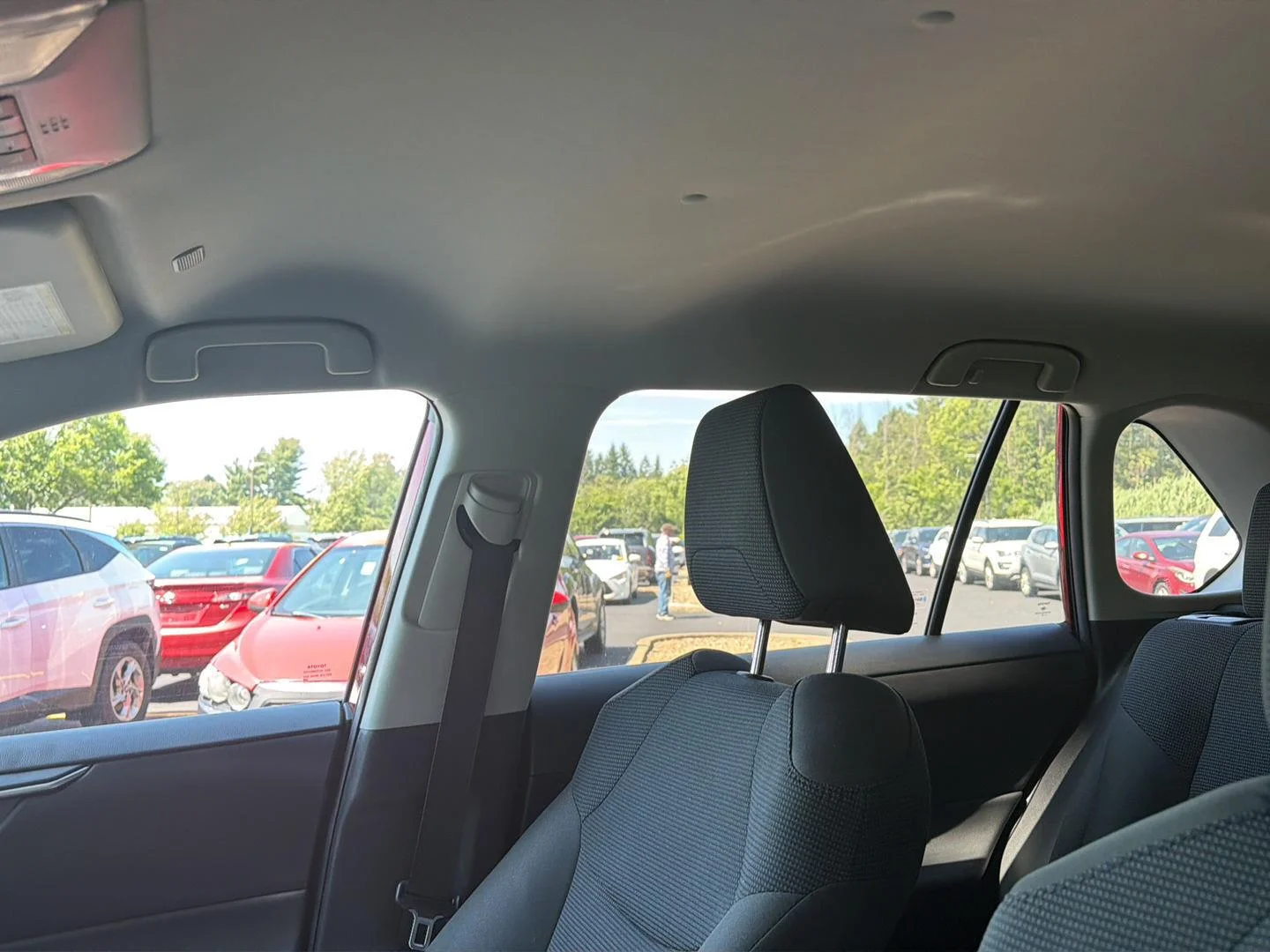 Used 2023 Ruby Flare Pearl Toyota LE image 8