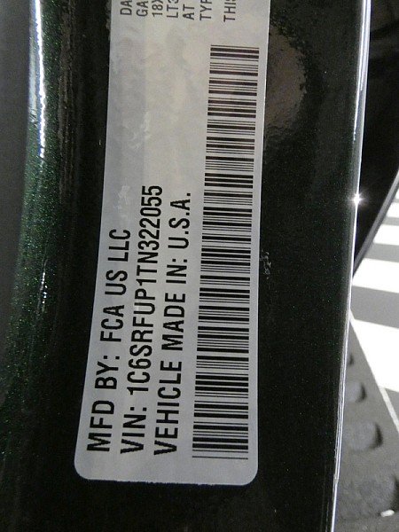 New 2026 Serrano-Green Metallic Exterior Paint RAM RHO 4x4 Crew Cab 5
