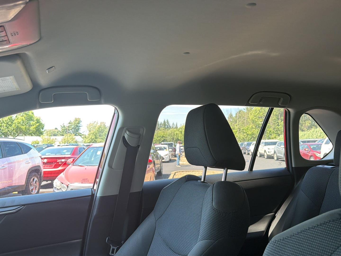 Used 2023 Ruby Flare Pearl Toyota LE image 8