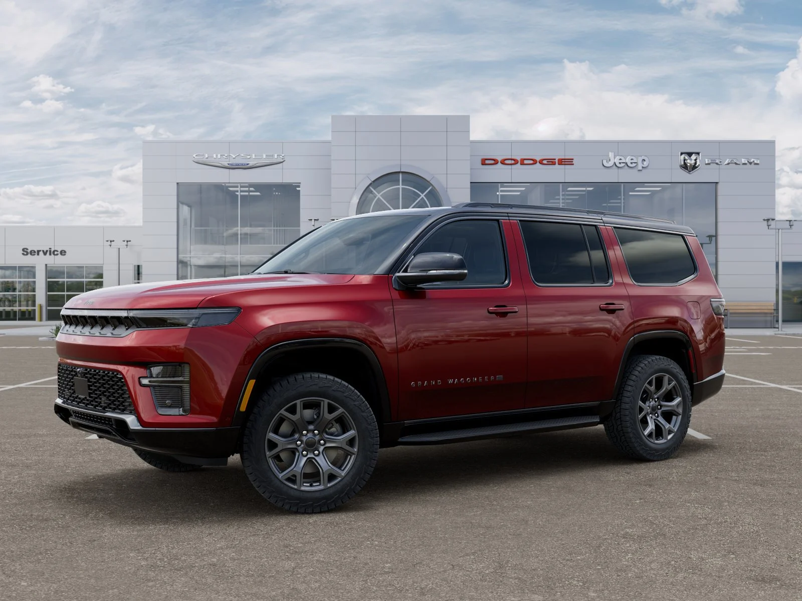 New 2026 Velvet Red Pearl-Coat Exterior Paint Jeep Upland image 28