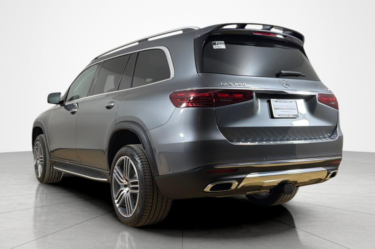 Certified Used 2024 Selenite Grey Metallic Mercedes-Benz GLS 450 image 3