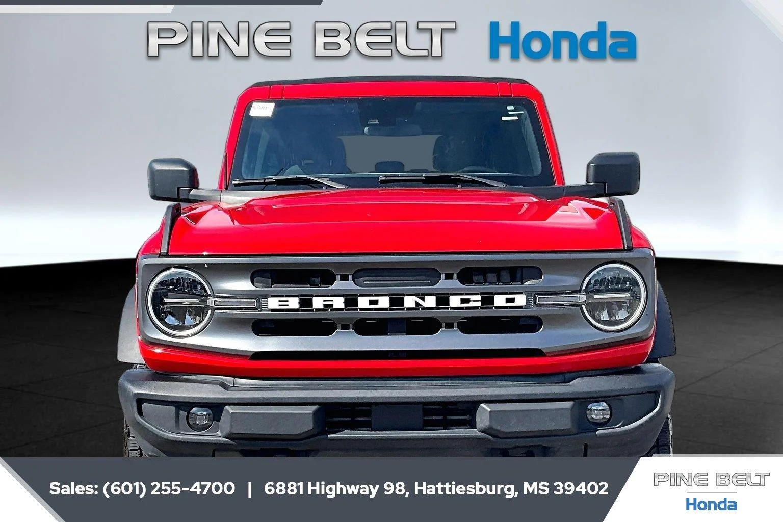 Used 2021 Race Red Ford Big Bend image 3