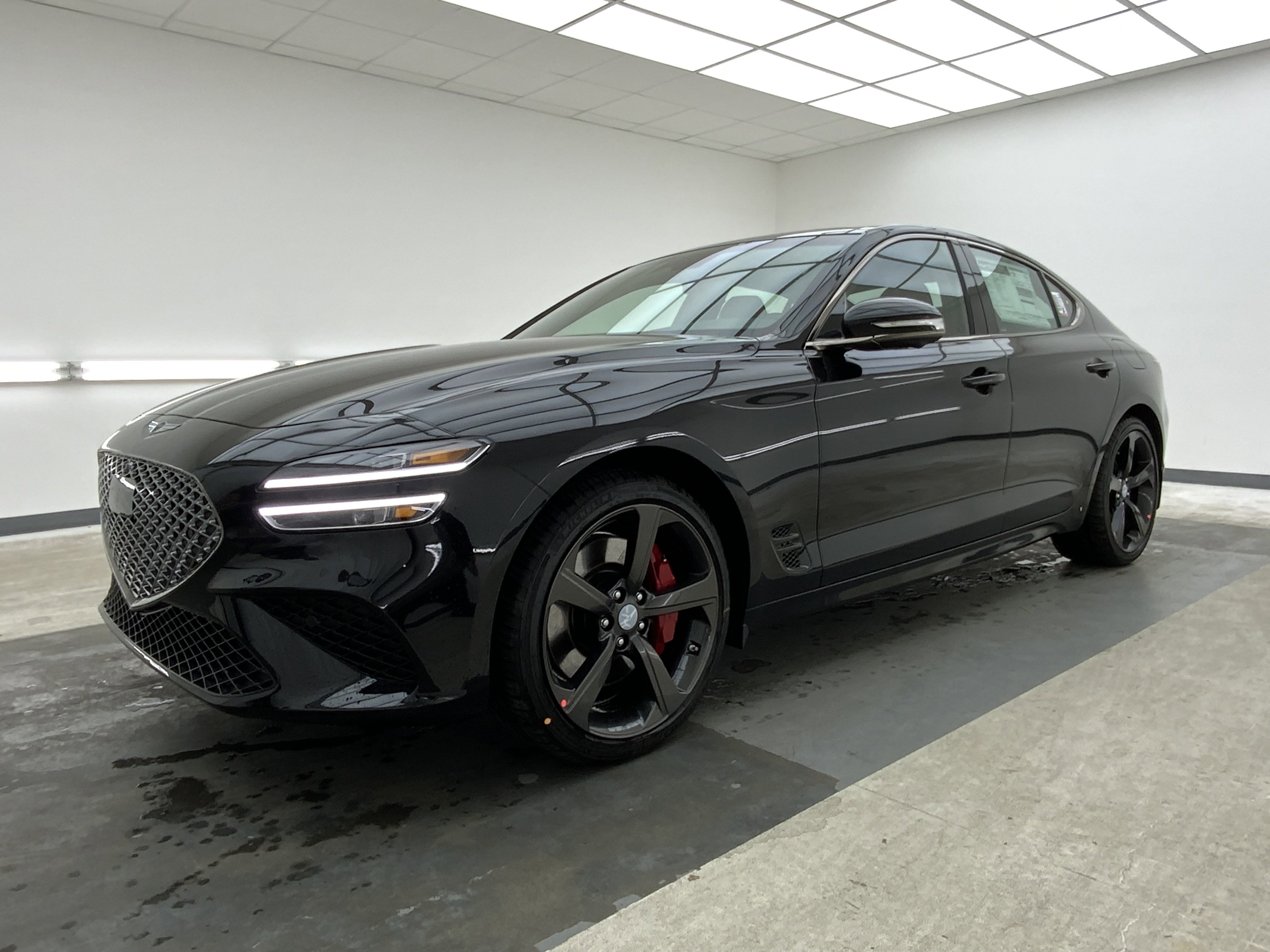 G70Lの3セット 2022+ Genesis G70 3.3T Dual BIG MOUTH LIT KIT Ram Air Intake