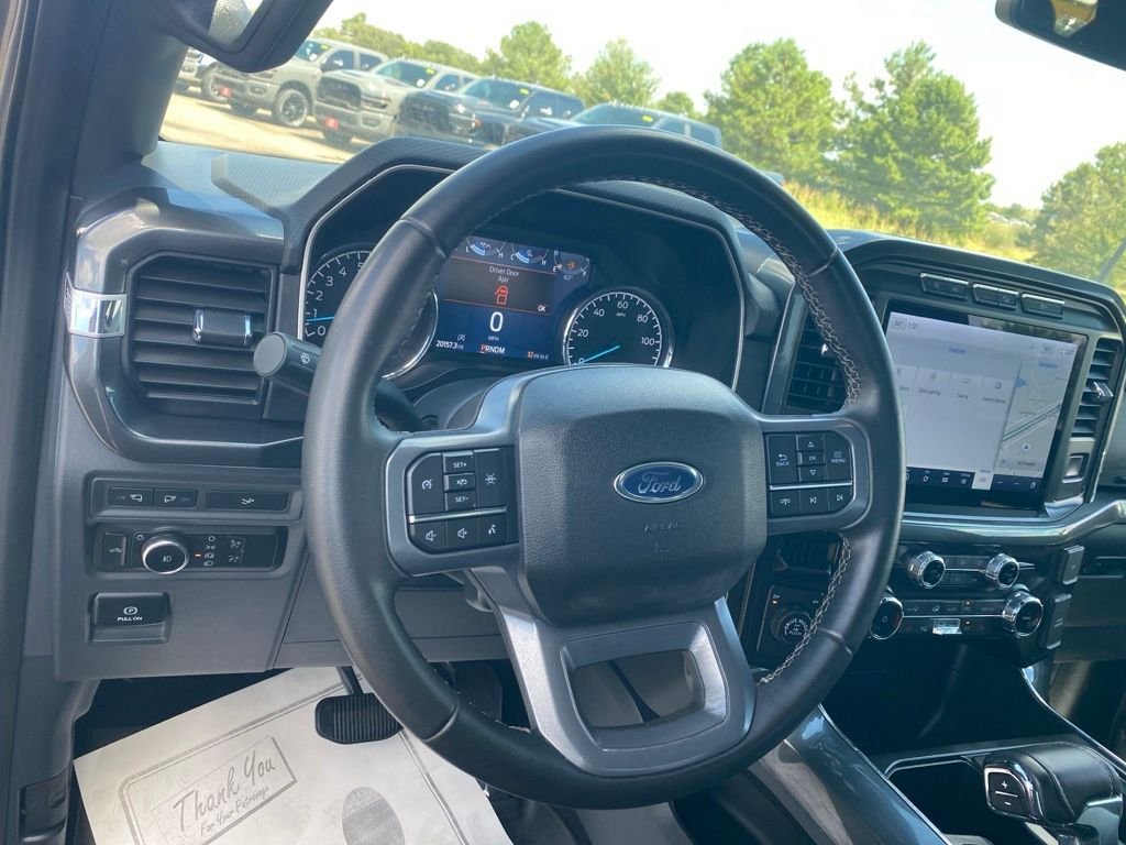 Used 2023 Carbonized Gray Metallic Ford XLT image 15