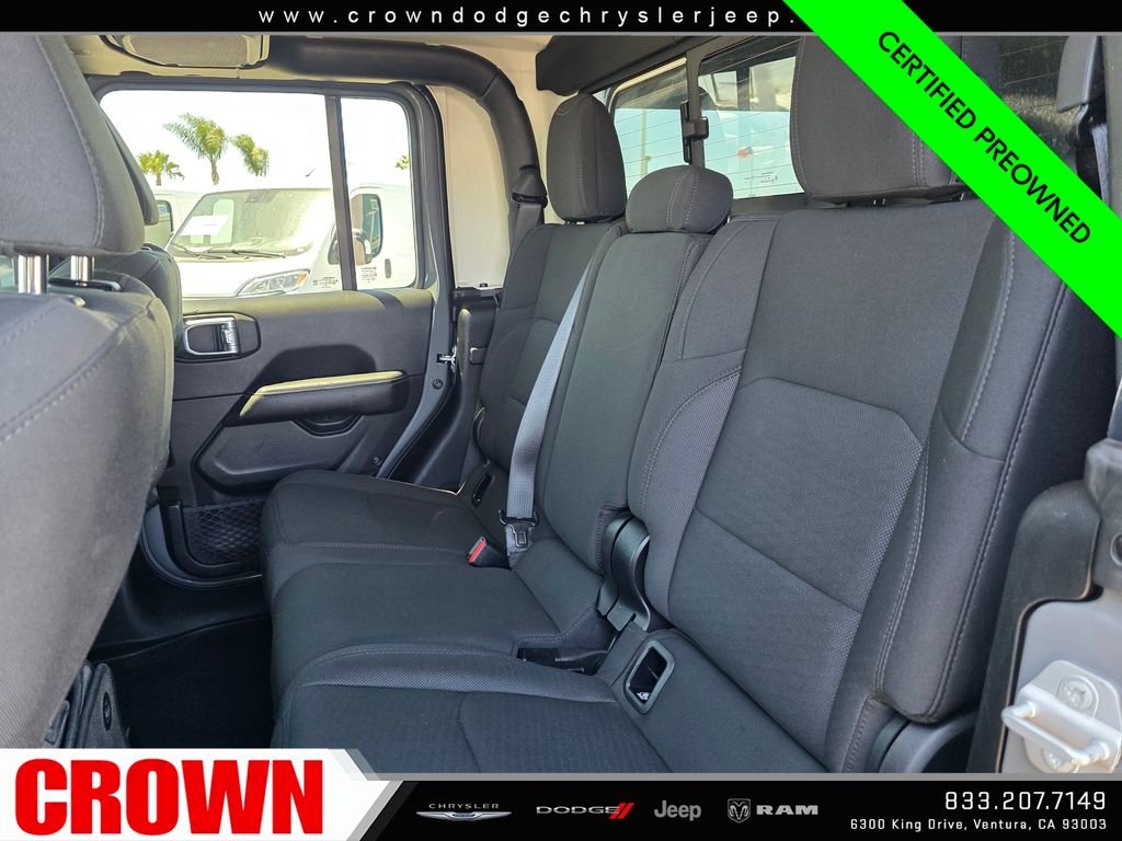 Certified Used 2023 Gray Jeep Overland image 16