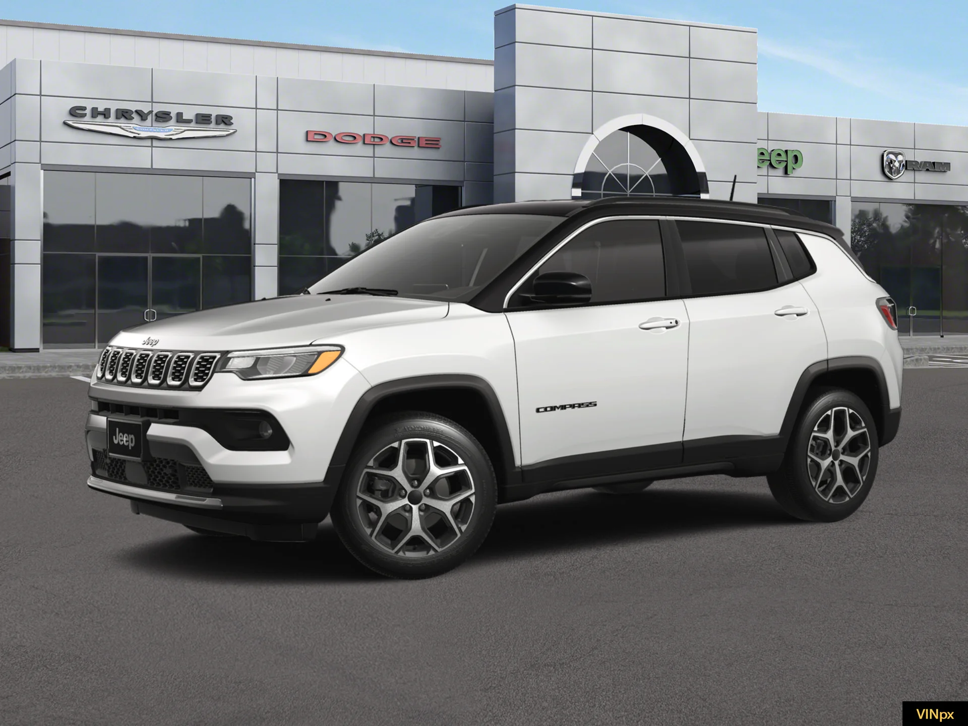 New 2026 Bright White Clearcoat Jeep Limited image 2