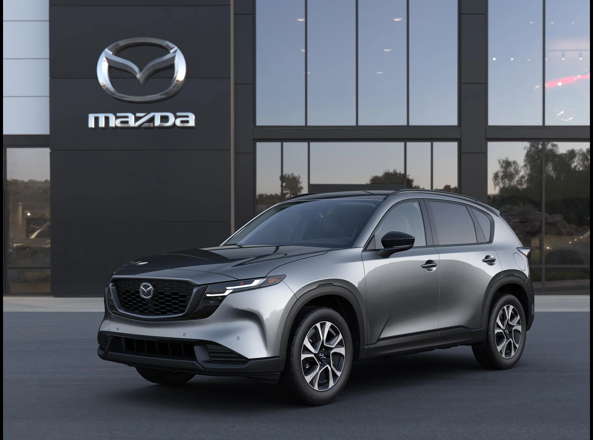 New 2026 Gray Mazda 2.5 S Preferred AWD image 1