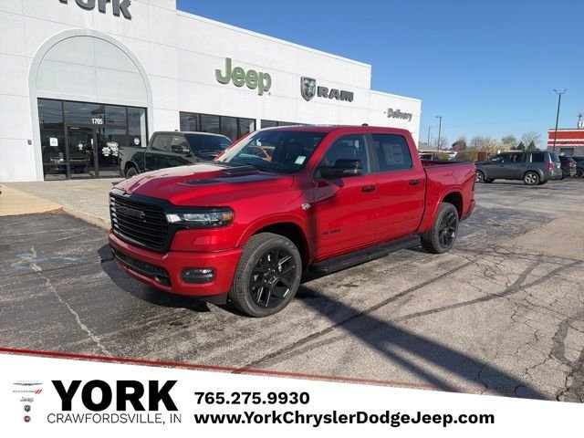 New 2026 Molten Red Pearl-Coat Exterior Paint RAM Laramie image 1