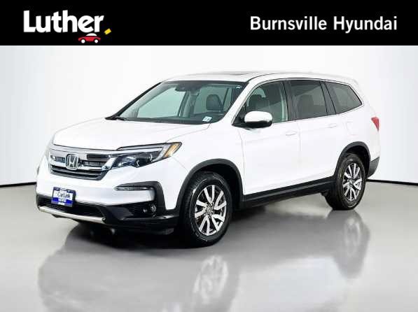 Used 2020 Platinum White Pearl Honda EX-L image 1