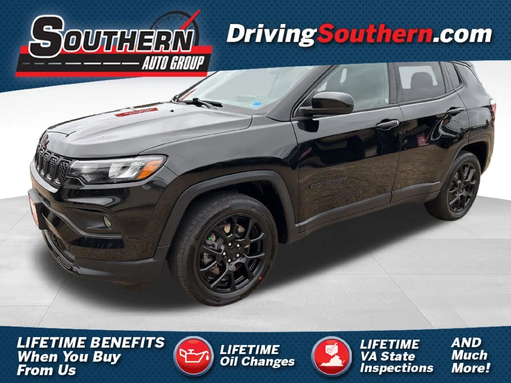 Used 2024 Black Jeep Latitude image 1