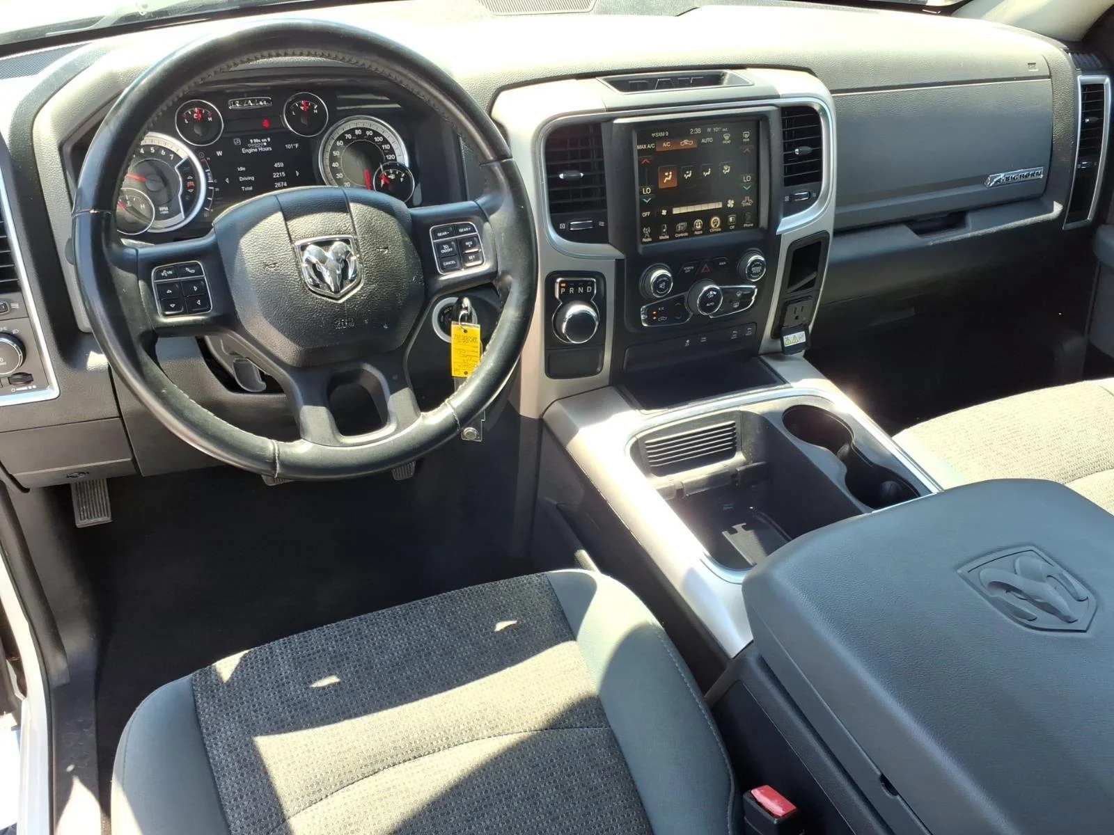 Used 2017 Bright White Clearcoat Ram Big Horn image 21