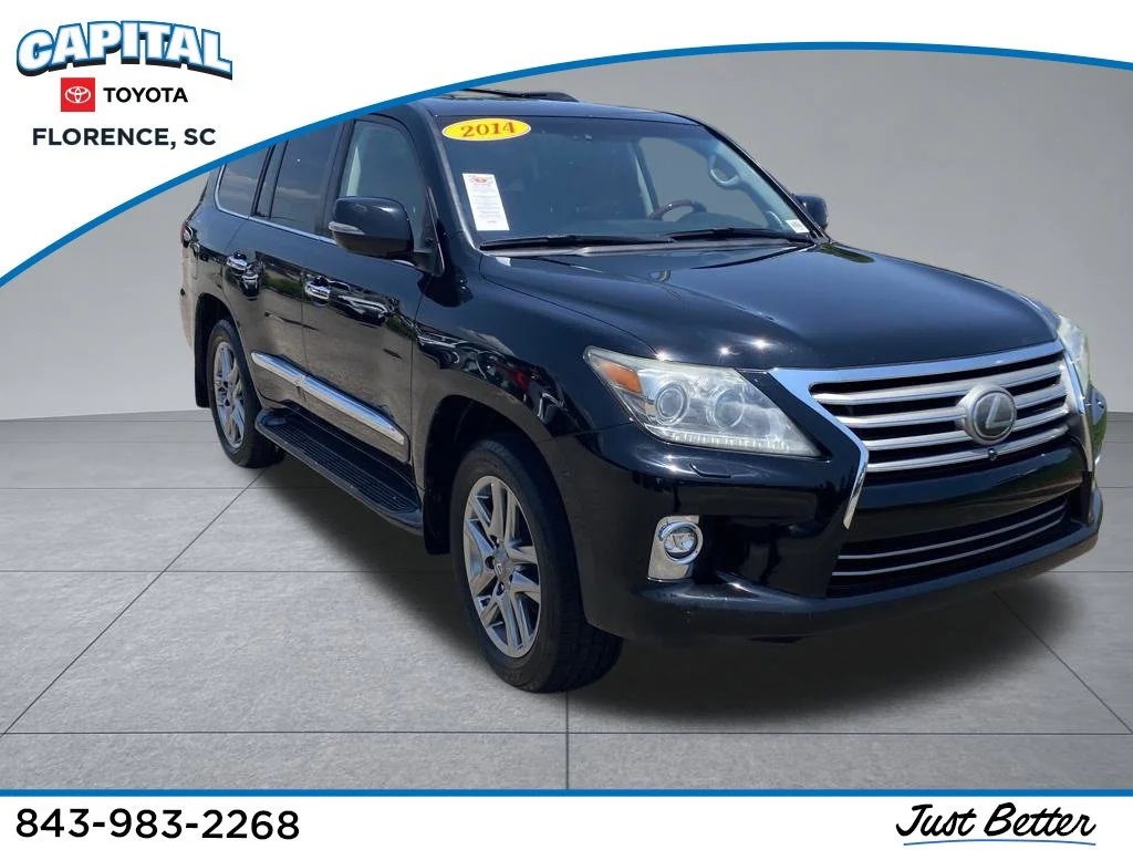 Used 2014 Black Lexus 570 image 1