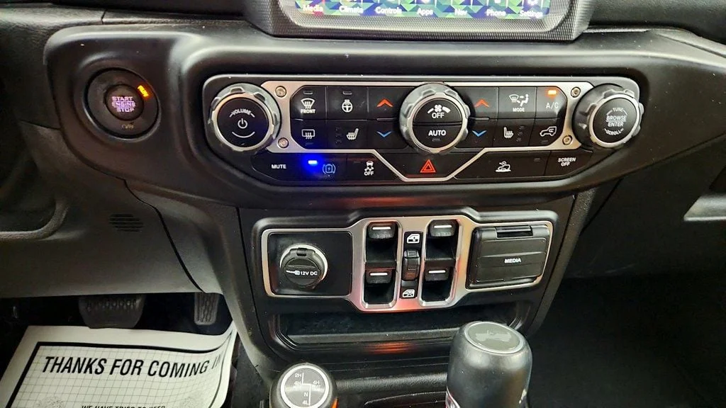 Used 2021 Black Clearcoat Jeep Unlimited Sahara 4xe w/ Cold Weather Group & Keyless Entry image 19