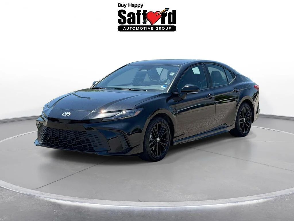 Used 2025 Black Toyota SE image 1