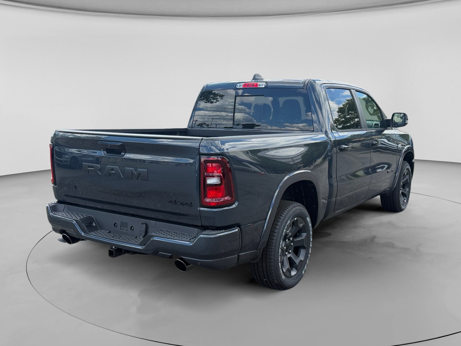 New 2026 Forged Blue Metallic Exterior Paint RAM Big Horn 4x4 Crew Cab 5