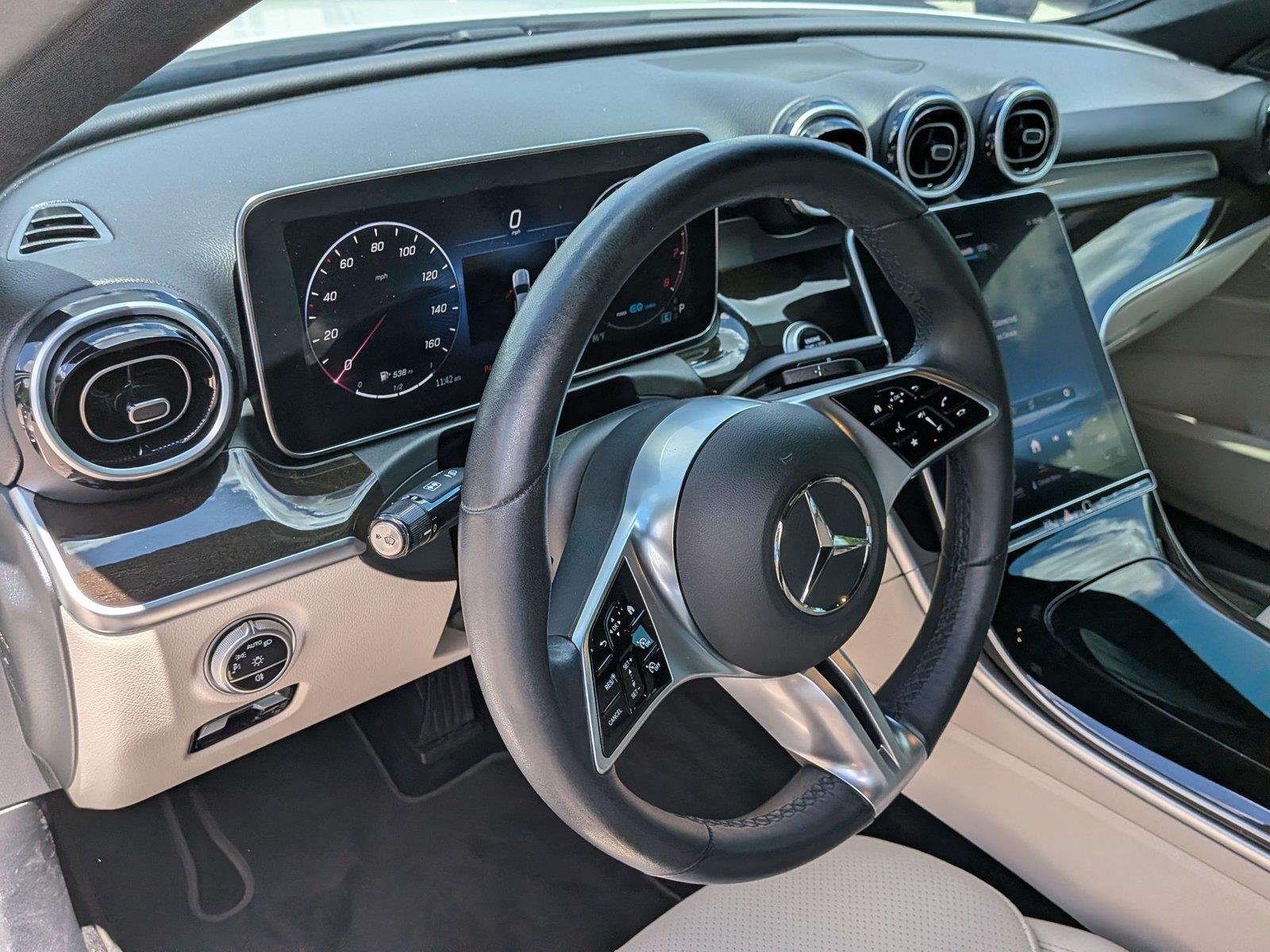 Used 2022 Polar White Mercedes-Benz C 300 image 17