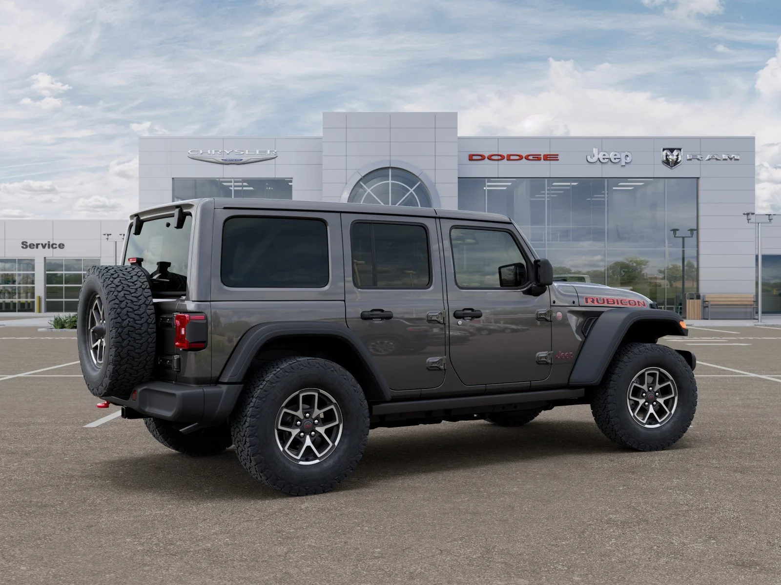 New 2026 Granite Crystal Metallic Clearcoat Jeep Rubicon image 25