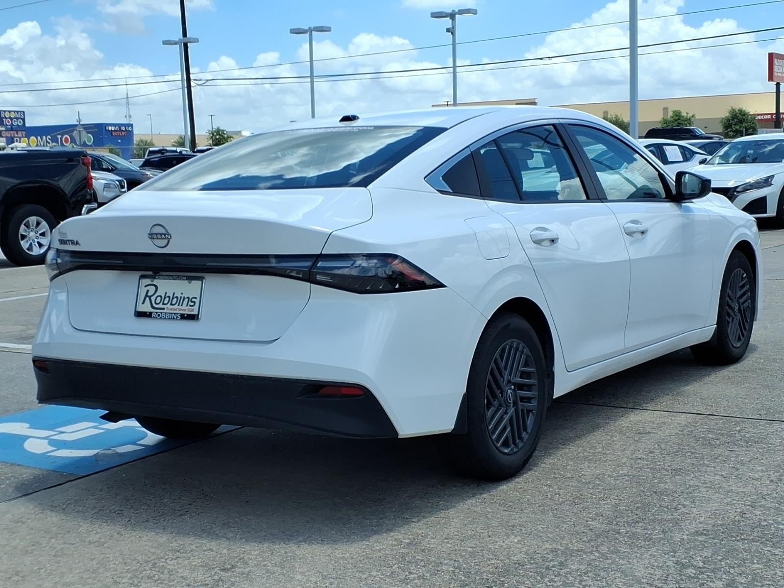 2026 Nissan Sentra SV White at Robbins Nissan