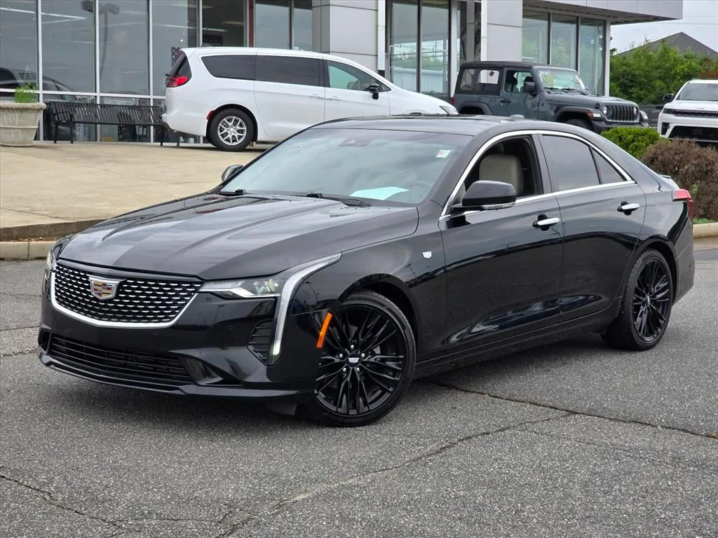 Used 2023 Black Cadillac Premium Luxury image 2