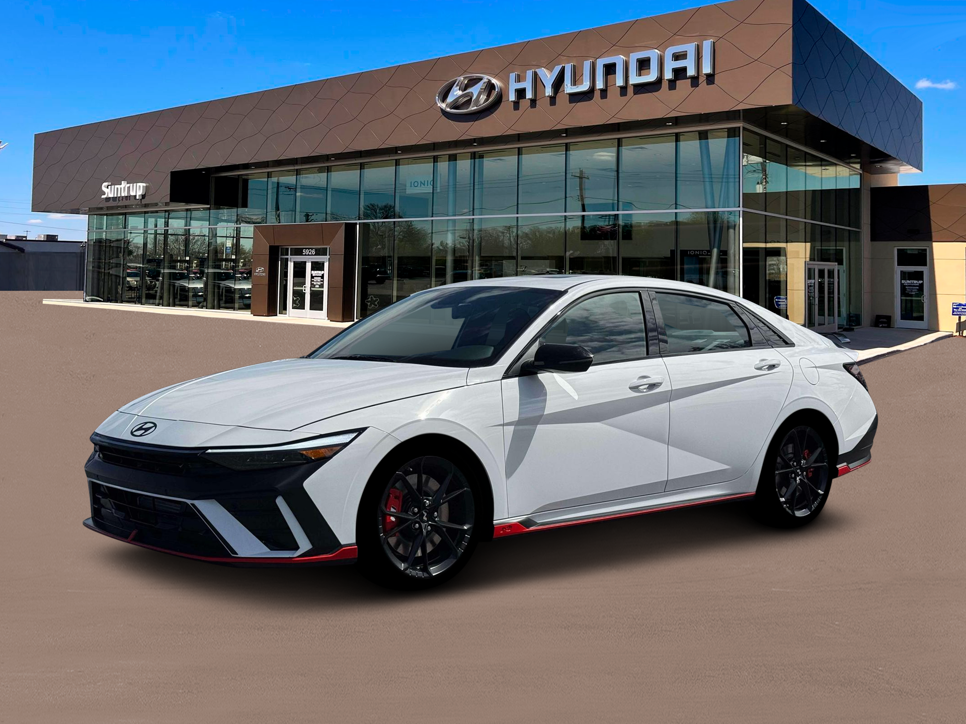 New 2026 Atlas White Hyundai Sedan image 2