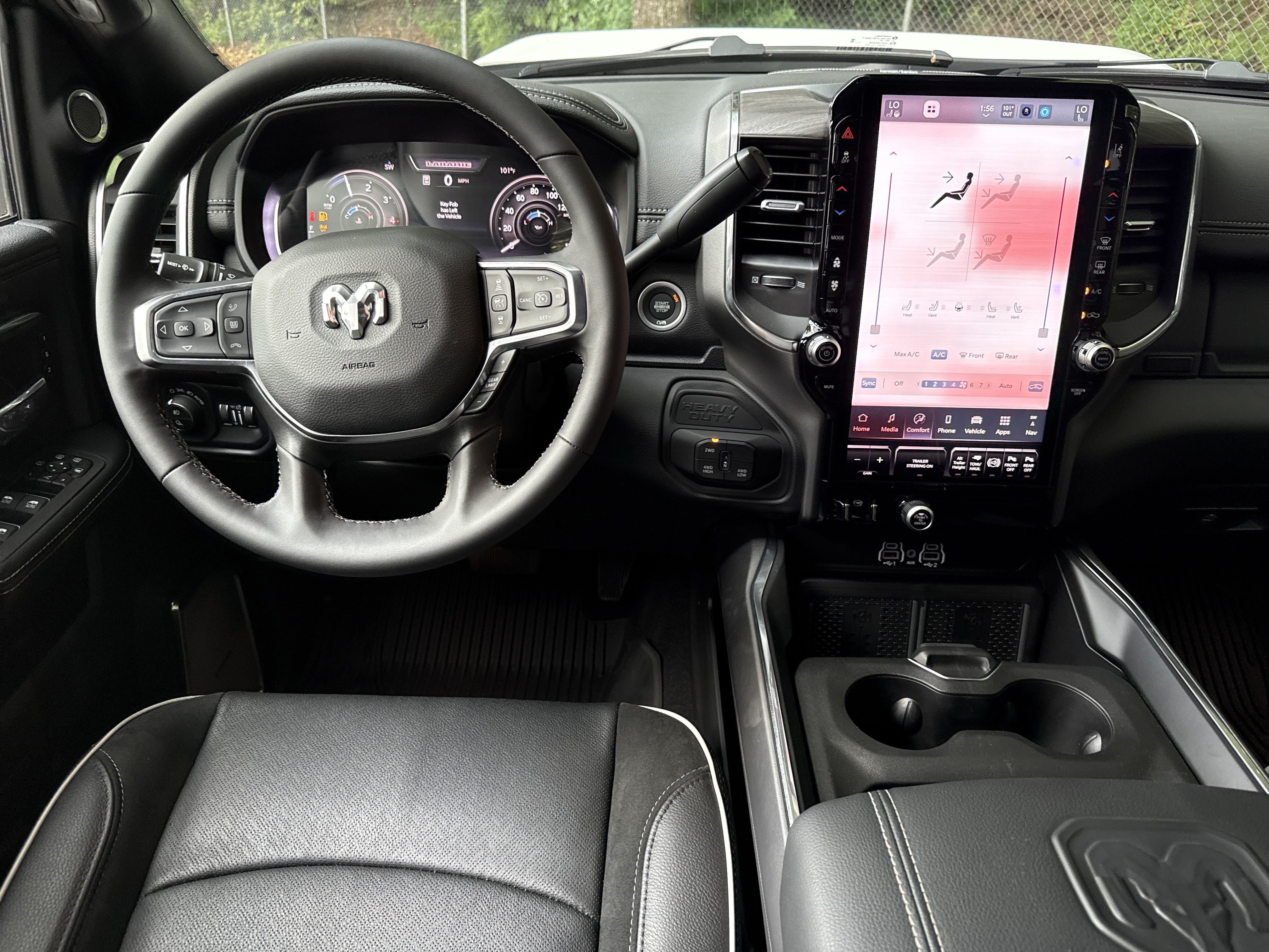 New 2026 Bright White Clearcoat RAM Laramie image 23