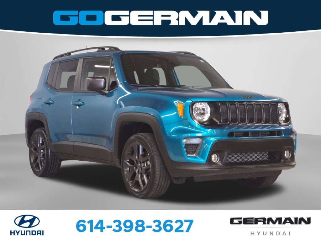 Used 2021 Teal Jeep Latitude image 4
