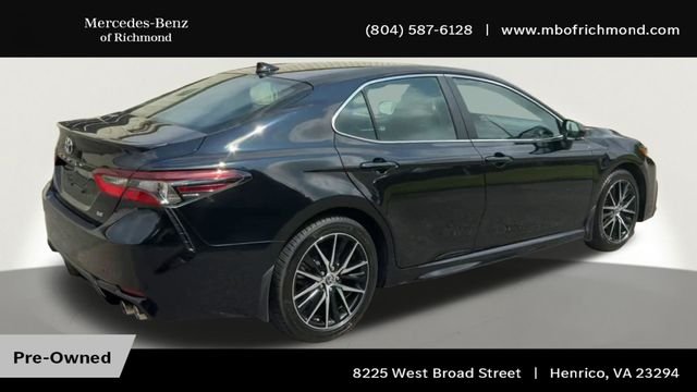Used 2023 Black Toyota SE image 2