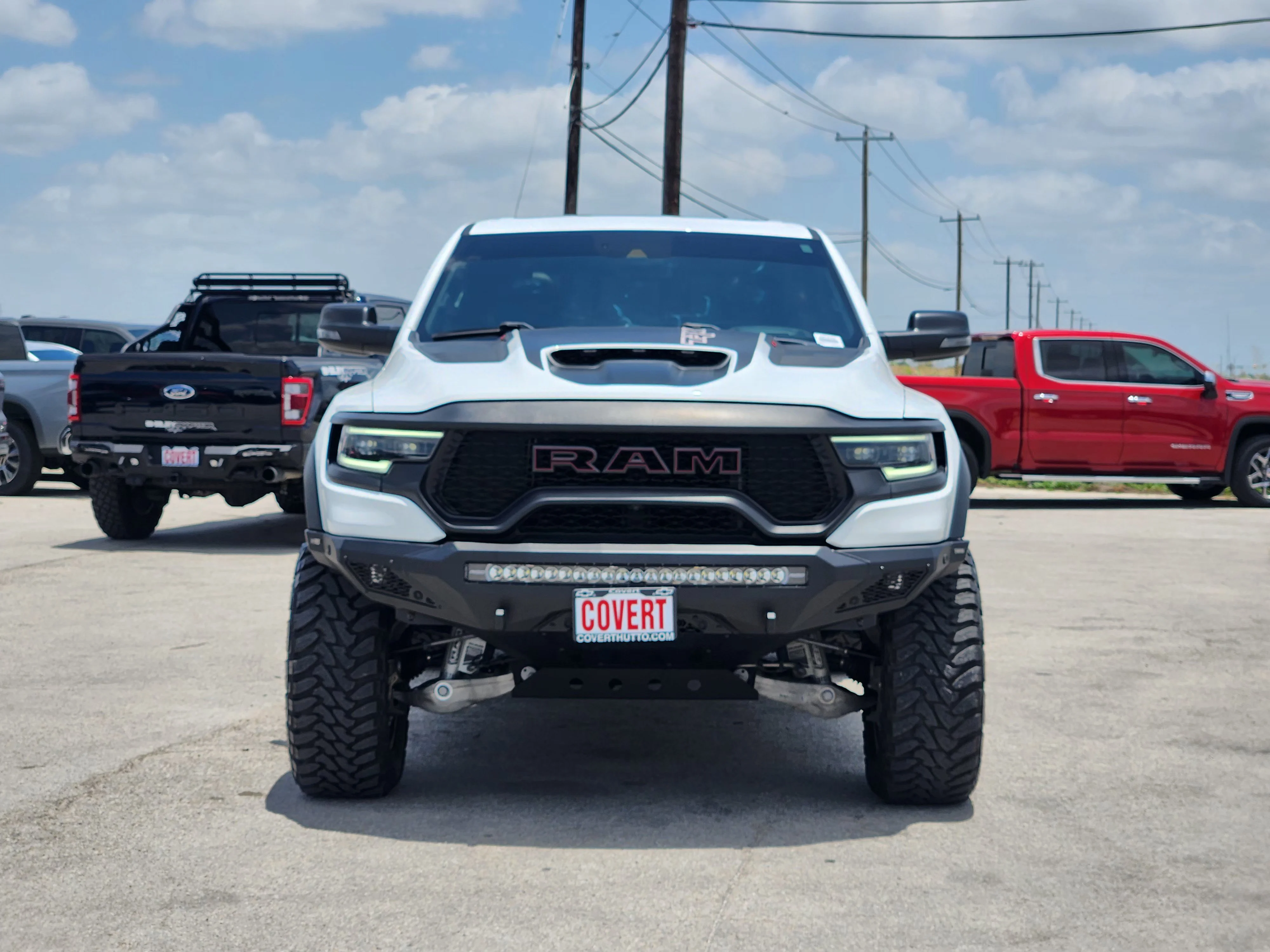 Used 2024 Bright White Clearcoat Ram TRX image 2