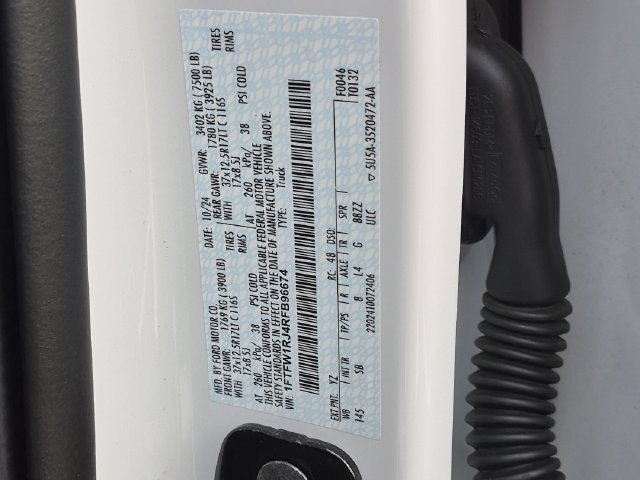 Used 2024 Oxford White Ford Raptor image 25