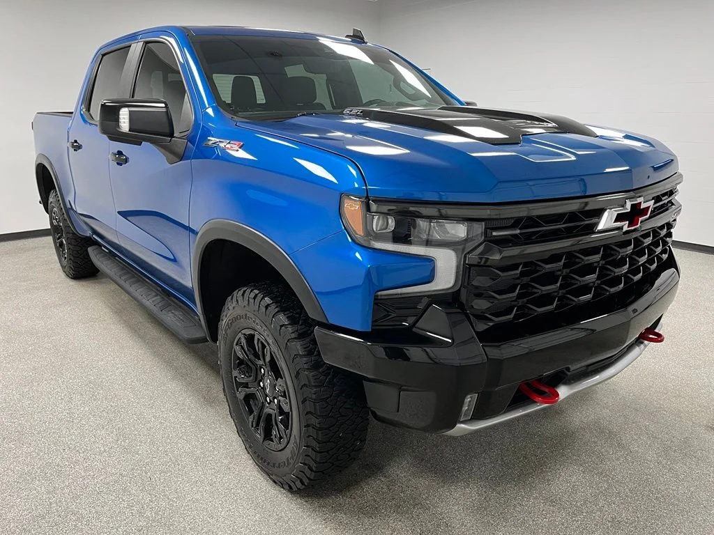 Used 2022 Blue Chevrolet ZR2 image 2