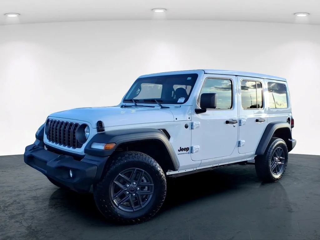 Used 2025 White Jeep Sport S image 2