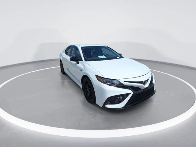 Used 2023 White Toyota SE image 2