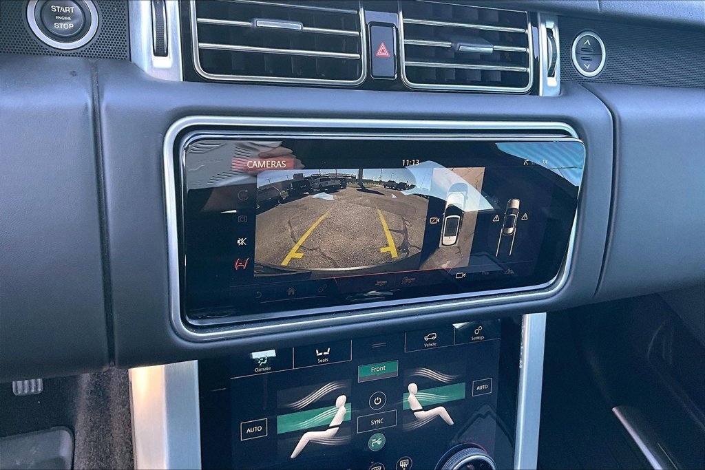 Used 2018 Gray Land Rover 3.0L V6 Supercharged HSE image 18