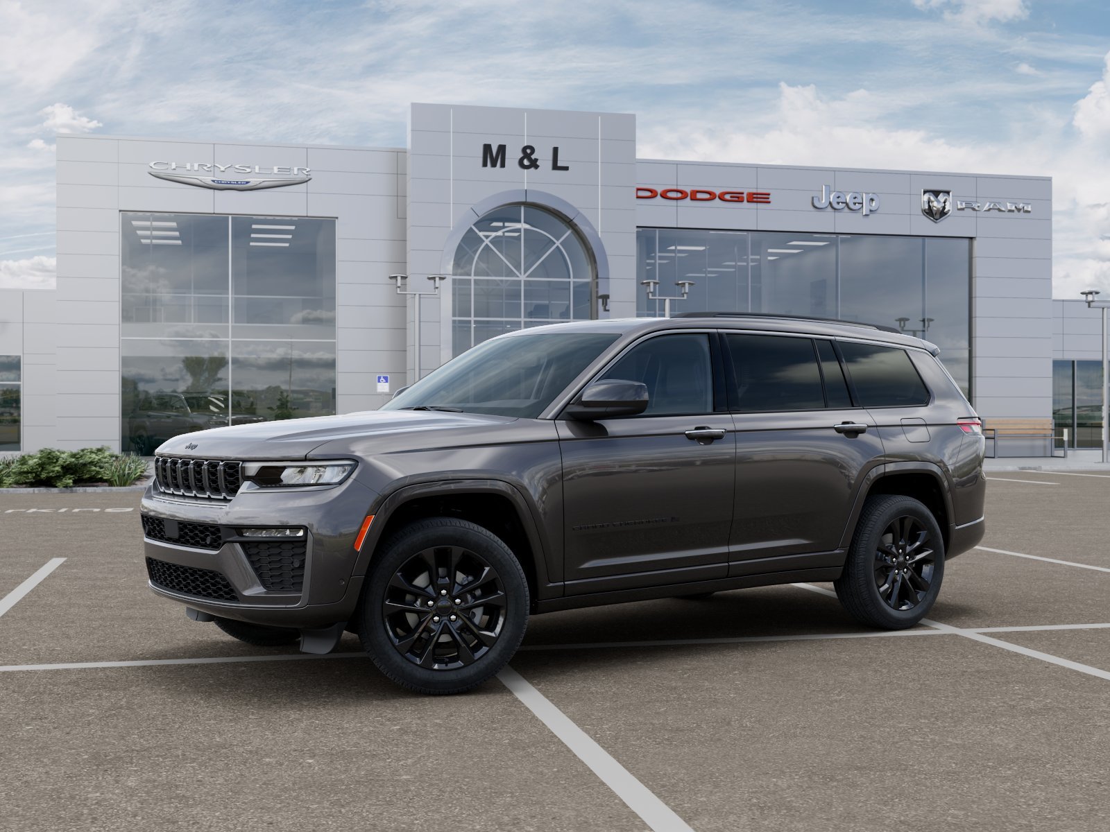 New 2026 Baltic Gray Metallic Clear-Coat Exterior Paint Jeep Limited image 29